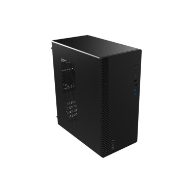 MSI PRO SHIELD M100P N50- Boitier Mini Tour - MATX - Mini-ITX -  avec alim 500W  - Noir | ECP Grossiste informatique