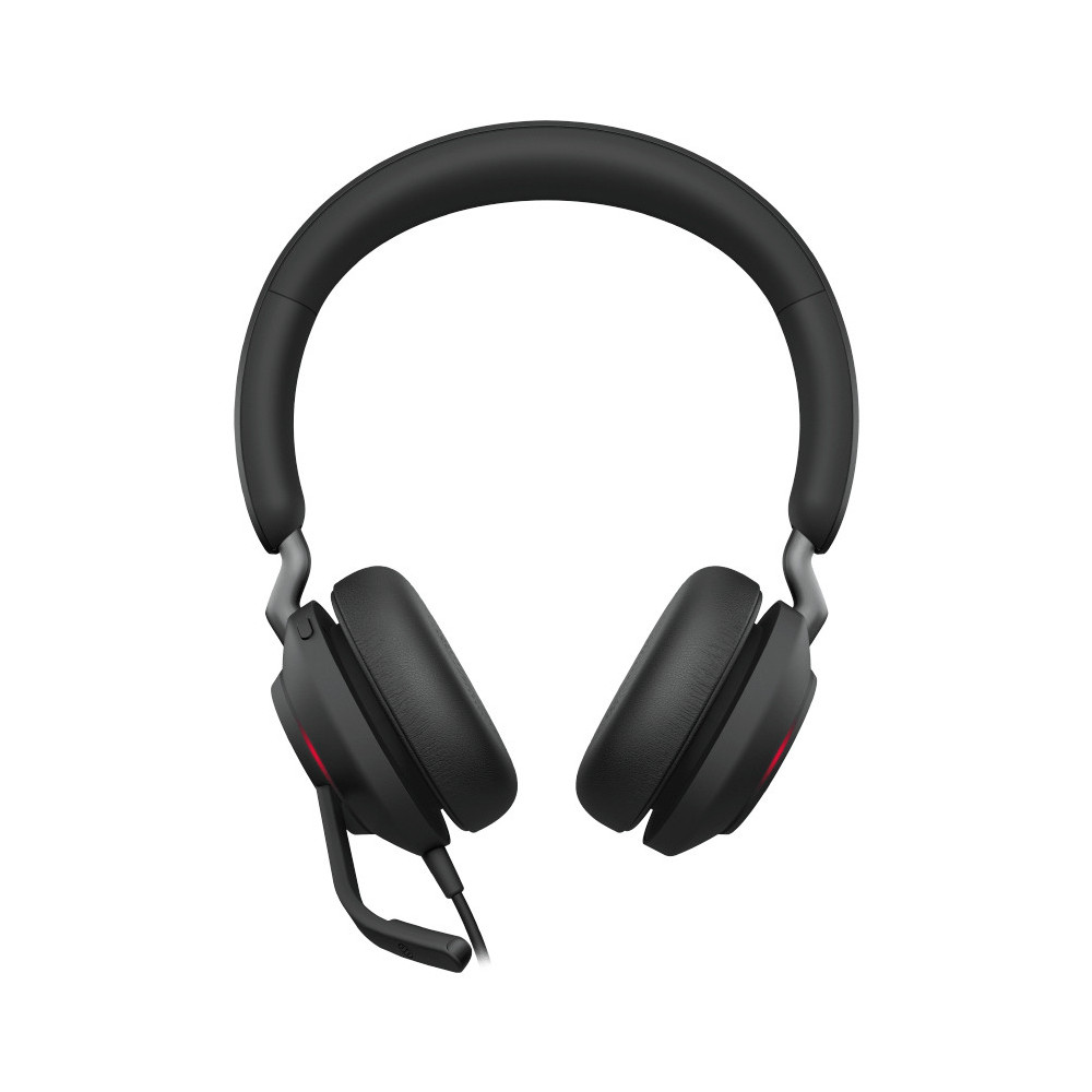 Jabra Evolve2 40 SE Casque Avec fil Arceau Bureau Centre d'appels USB Type-C   USB Type-A Noir