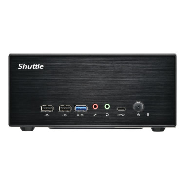 Shuttle XPC slim Barebone XB860G2 - S1851, Intel H860, 1xDP, 2xHDMI, 2 PCIe Slots (1x 16X & 1x X1), 2x Intel LAN (1G + 2.5G),