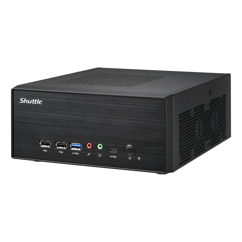 Shuttle XPC slim Barebone XB860G2 - S1851, Intel H860, 1xDP, 2xHDMI, 2 PCIe Slots (1x 16X & 1x X1), 2x Intel LAN (1G + 2.5G),