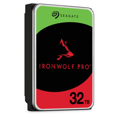 Seagate IronWolf Pro ST32000NT000 disque dur 32 To 7200 tr min 3.5" Série ATA III