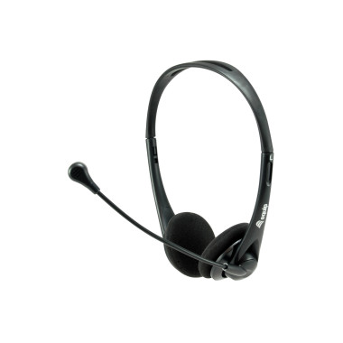 Equip 245304 casque Avec fil Arceau Bureau Centre d'appels Noir