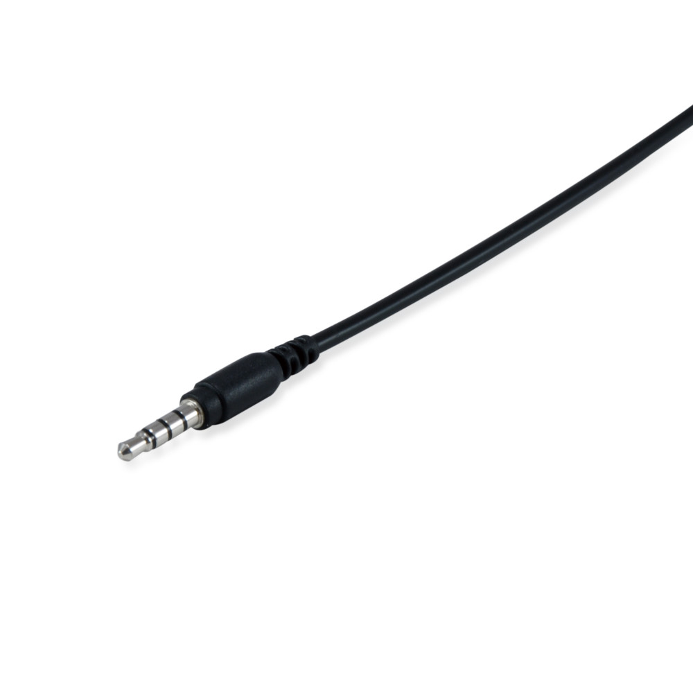 Equip 245304 casque Avec fil Arceau Bureau Centre d'appels Noir