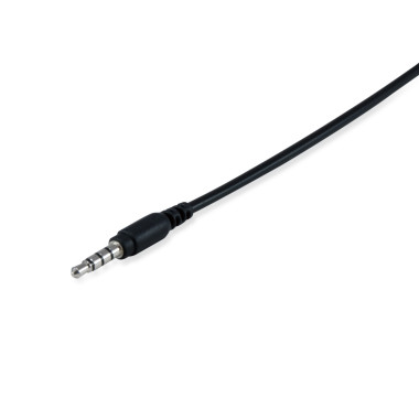 Equip 245304 casque Avec fil Arceau Bureau Centre d'appels Noir