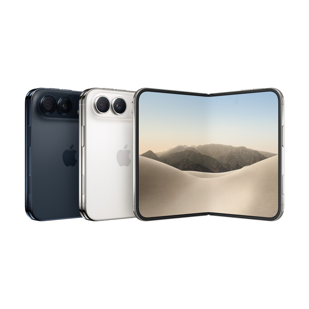 Apple iPhone Duo 19,3 cm (7.6") Double SIM iOS 27 5G USB Type-C 256 Go 4883 mAh Bleu foncé