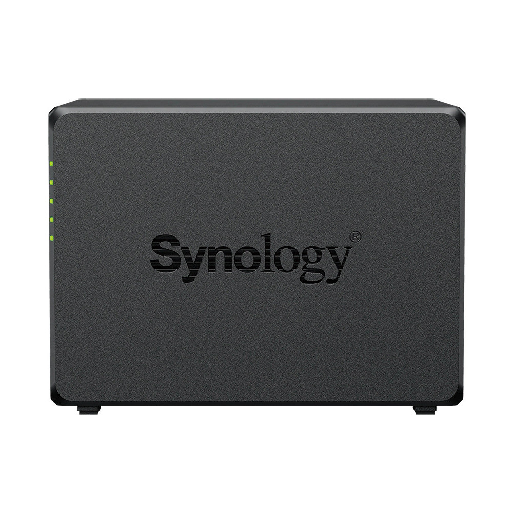 Synology DiskStation DS925NEO+ serveur de stockage NAS Compact Ryzen Embedded V1500B 4 Go DDR4 0 To DSM Noir