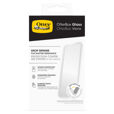OtterBox Protection d'écran pour téléphone portable verre clair pour Apple iPhone 17