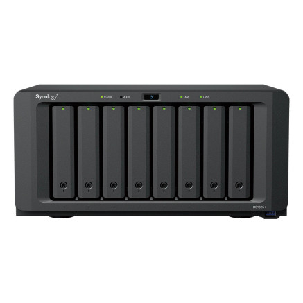 Synology DiskStation DS1825neo+ NAS Bureau AMD Ryzen V1500B 4 Go DDR4 0 To Synology DSM Noir