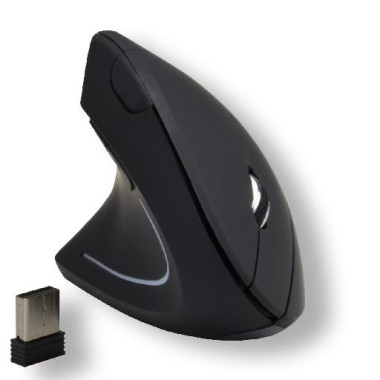 MCL SS-618GW N souris Bureau Gauche RF Wireless + USB Type-A Optique 1600 DPI