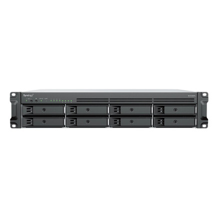 Synology RackStation RS1226RP+ serveur de stockage NAS Rack (2 U) AMD Ryzen V1500B 4 Go DDR4 0 To Synology DSM Noir