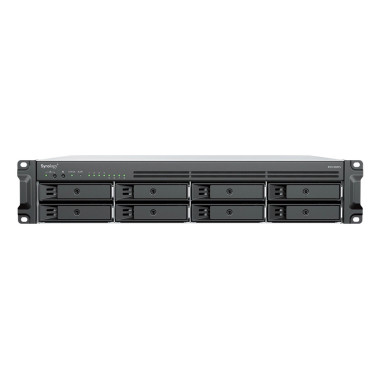 Synology RackStation RS1226RP+ serveur de stockage NAS Rack (2 U) AMD Ryzen V1500B 4 Go DDR4 0 To Synology DSM Noir
