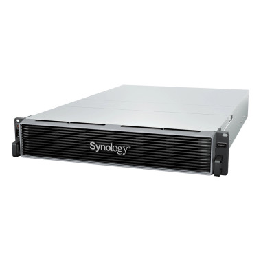 Synology RackStation RS3626xs NAS Rack (2 U) Intel® Xeon® D D-1726 8 Go DDR4 0 To DiskStation Manager Noir