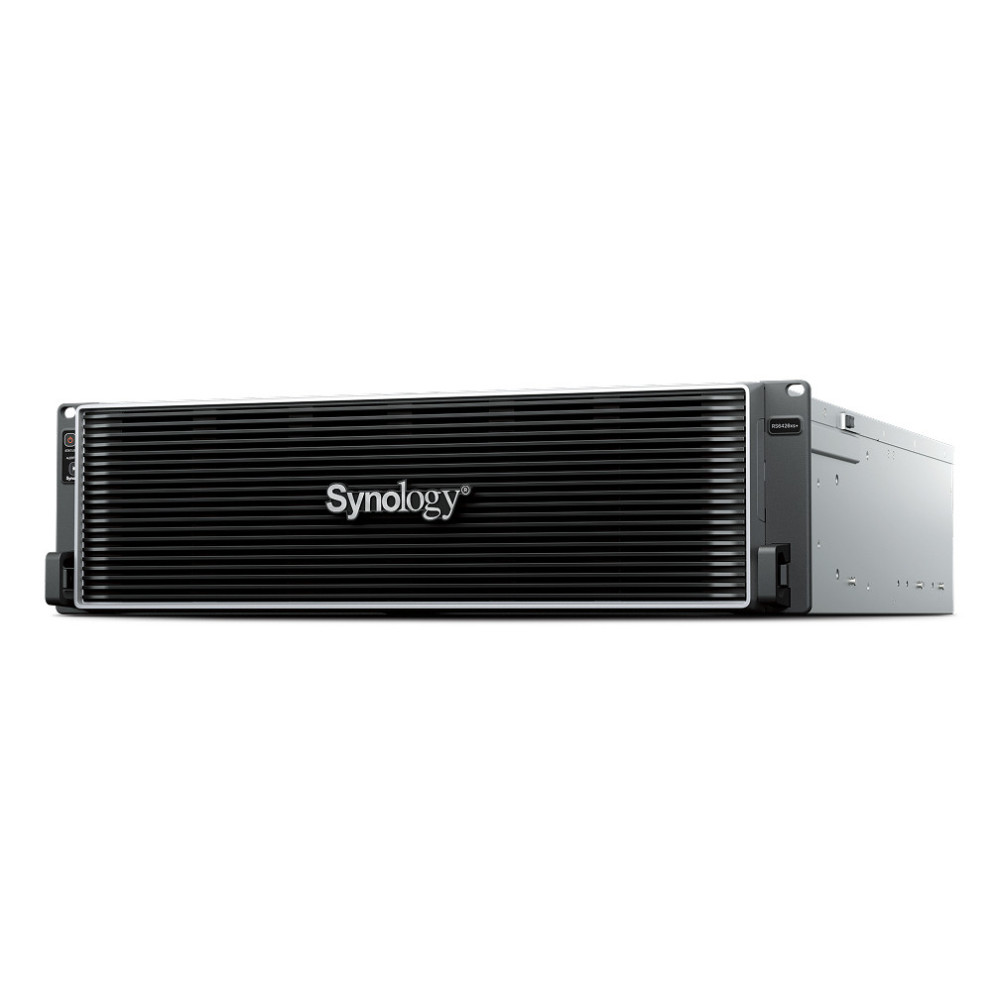 Synology RS6426XS+ serveur de stockage SAN Rack (3 U) Intel® Xeon® D-1739 16 Go DDR4 Noir