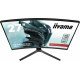 IIYAMA GB2766HSU-B1 IIYEC038636 27p VA FHD 165Hz Incurvé 1ms 250cd/m² 2xHDMI/DP 2x2W 2xUSB Règlable Noir