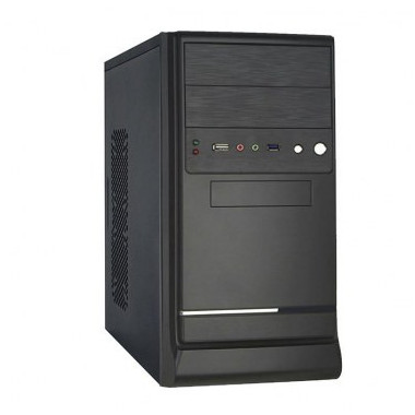 HKCBT023387 HKC 4681A MATX 450LPDR  12Cm 2Molex/3Sata Black USB3