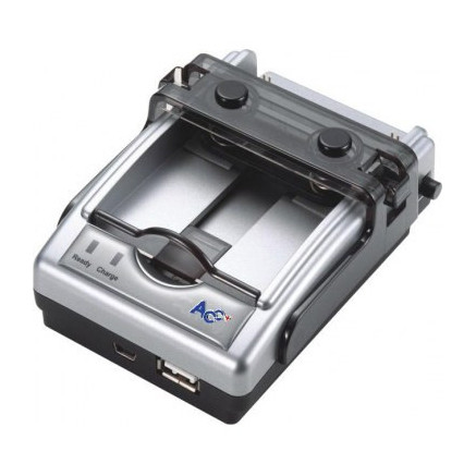 ACCCH010719 Chargeur Universel 4 en 1 pour batteries gsm, pdaAPNMP3