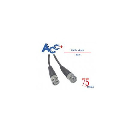ACPAU008394 Cordon Vidéo BNC 75 ohms 30m