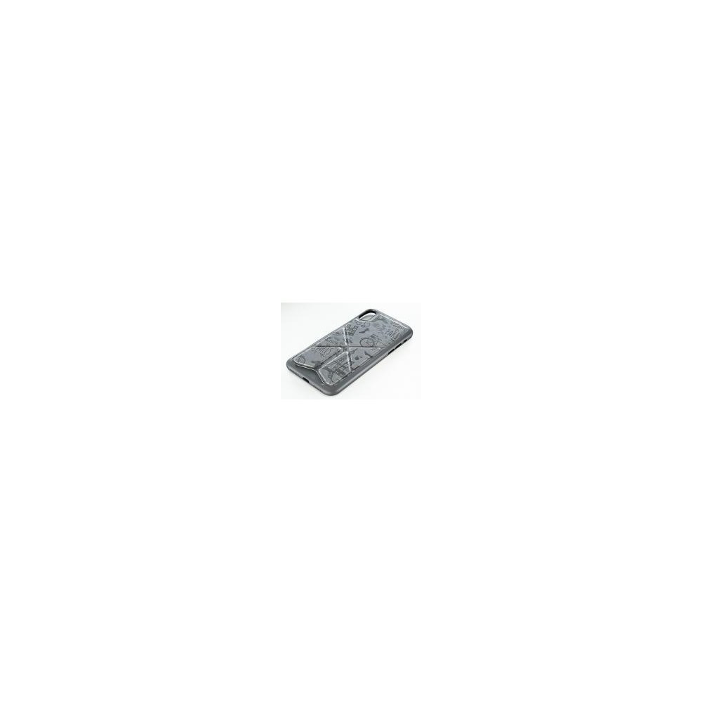 AMOET029292 Etui iPhone X Paris-Smokey Gray pliable et magnétique AMOET029292 Etui iPhone X Paris-Smokey Gray pliable et magnétique