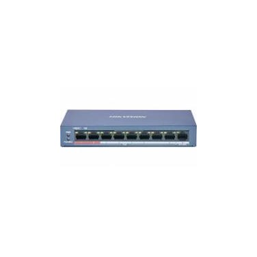 HIKVISION DS-3E0109P-E(B) HIKSW038012 HIK Switch 8p POE budget POE 100W