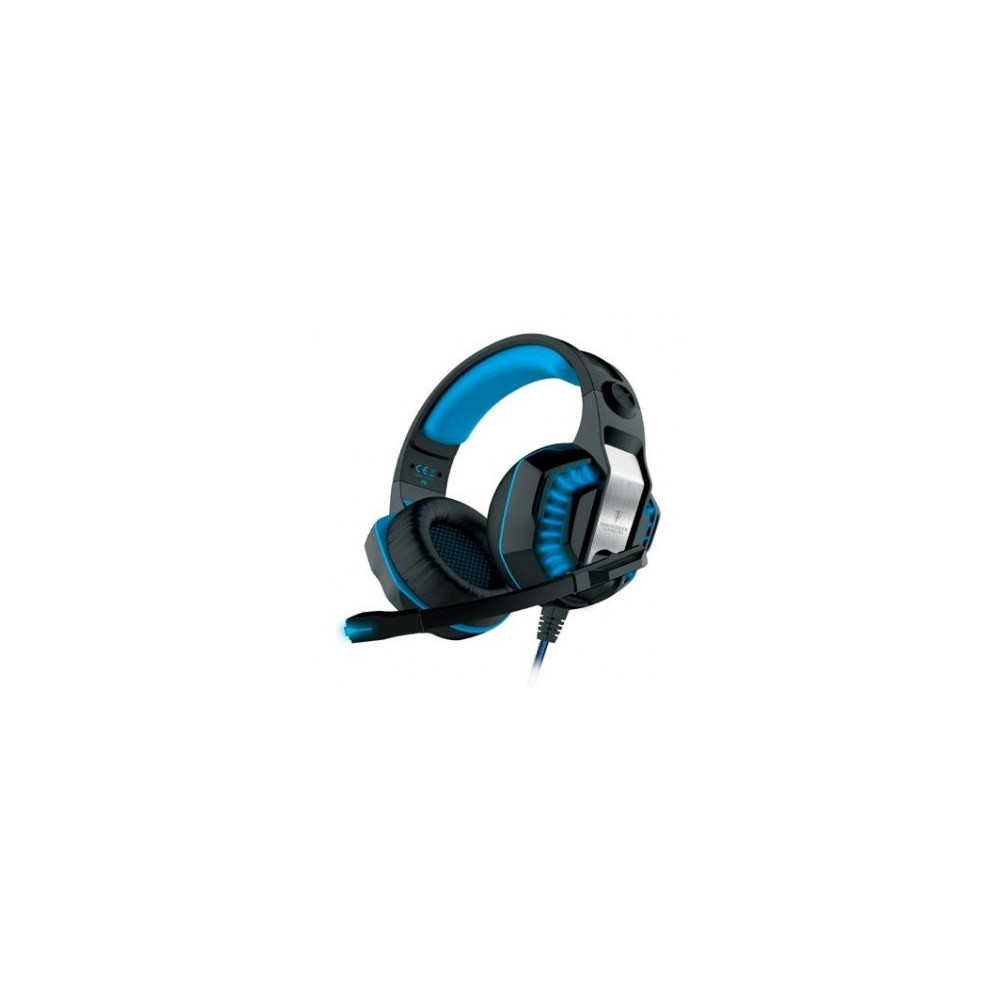 BERMI032650 CASQUE 50mm GAMING FREYR JACK 2X3.5 MM+ USB/LED BLACK/BLUE,compatible PC, tablet BERMI032650 CASQUE 50mm GAMING FREYR JACK 2X3.5 MM+ USB/LED BLACK/BLUE,compatible PC, tablet