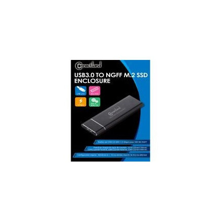 CONBT034923 1920111 Boîtier SSD externe, M.2 NGFF vers USB 3.0