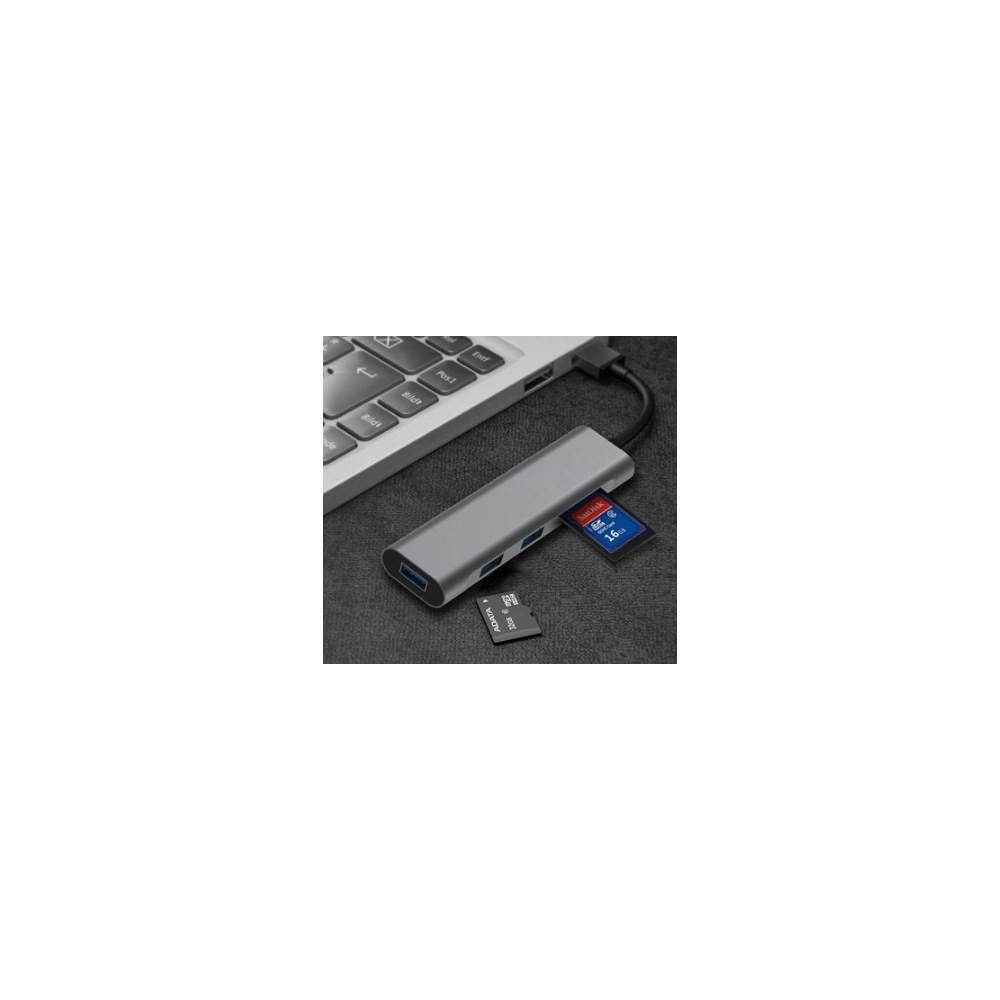 CONHU036173 USB3 (5 en 1) USB 3.0 X 3 PORTS + SD+TF CONHU036173 USB3 (5 en 1) USB 3.0 X 3 PORTS + SD+TF
