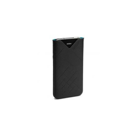 DICET017822 Löv Form Etui pour Telephone portable Cuir Noir