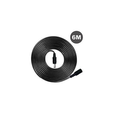 FOSCA036533 FOS Cable Rallonge pour Camera 6m 12V Noir