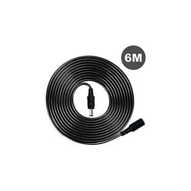 FOSCA036533 FOS Cable Rallonge pour Camera 6m 12V Noir