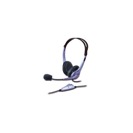GENMI005141 DESTOCKAGE HS-04S micro-casque double jack anti-bruit, volume ajustable