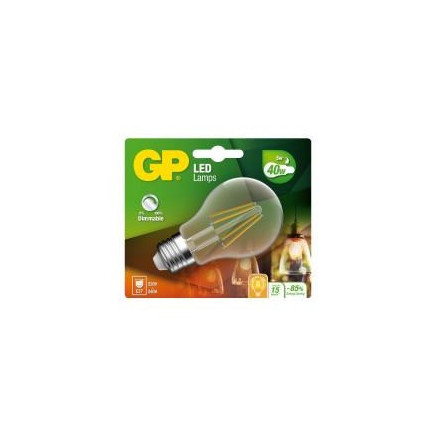 GPBAMP26519 GP Ampoule Led Filament E27 5W-40W