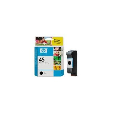 HP 45 cartouche d'encre noir authentique grande contenance