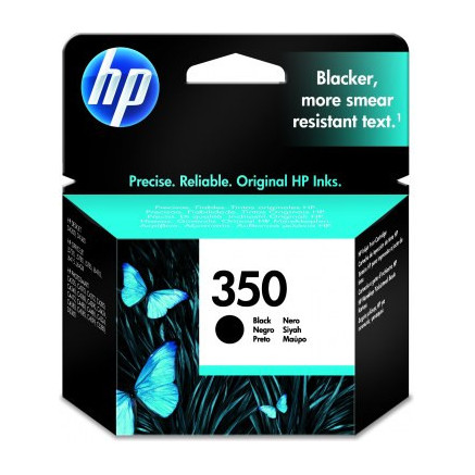 HP 350 cartouche d'encre noir authentique