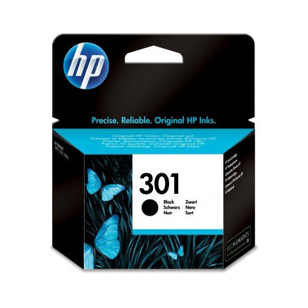 HP 301 cartouche d'encre noir authentique