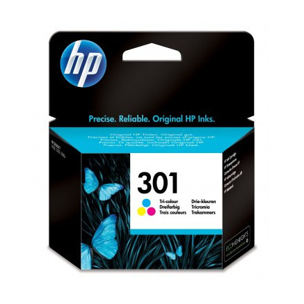 HP 301 cartouche d'encre trois couleurs authentique