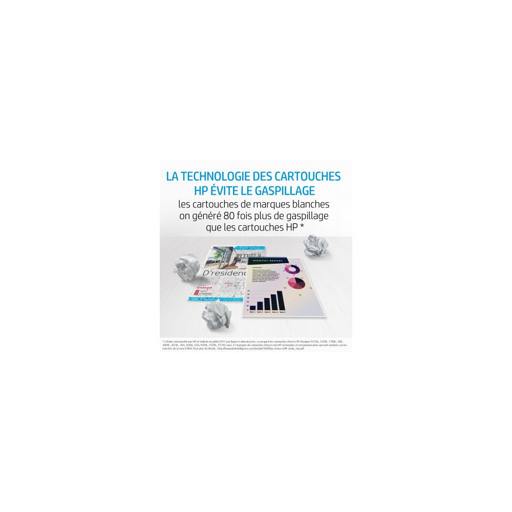 HP 301 cartouche d'encre trois couleurs authentique