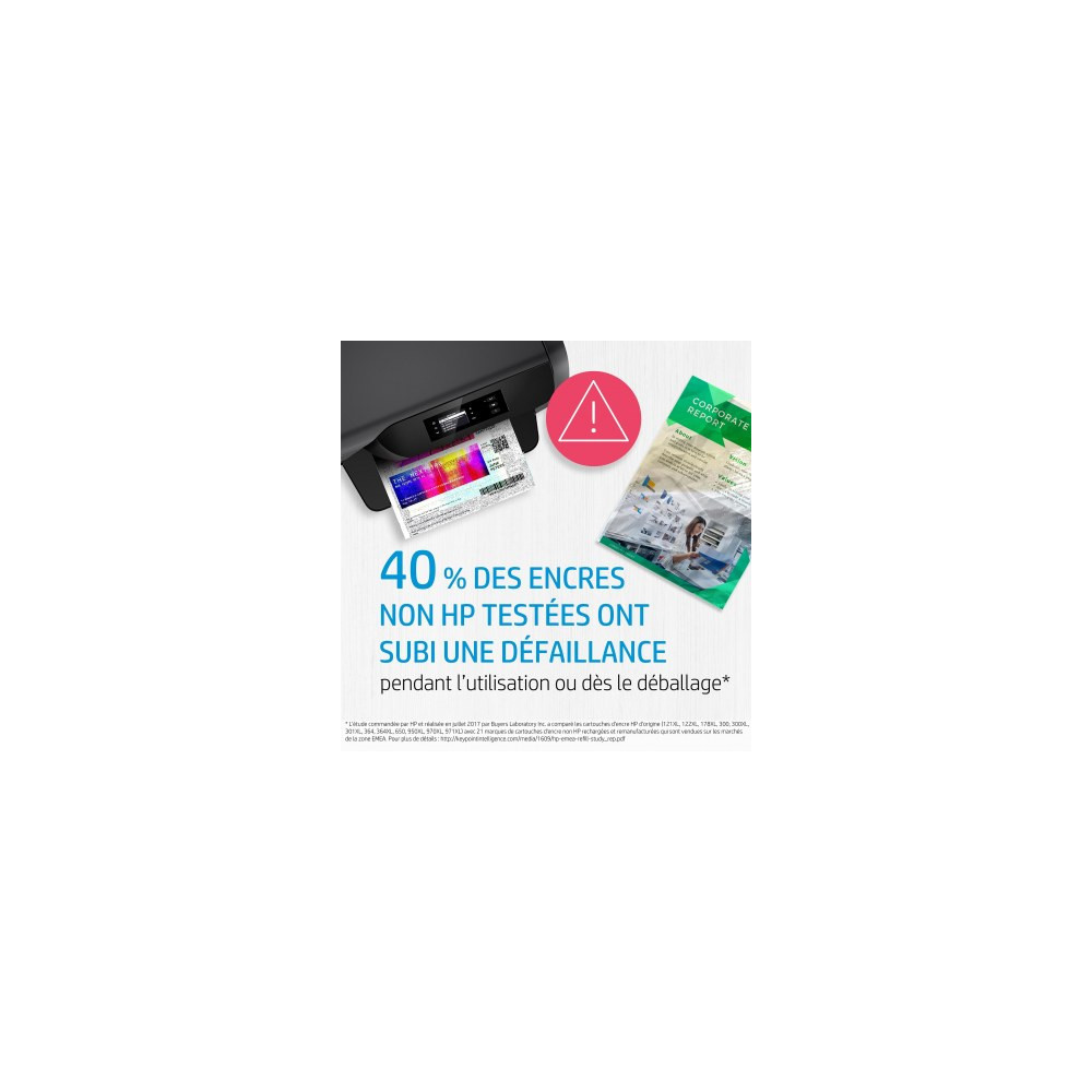 HP 301 cartouche d'encre trois couleurs authentique