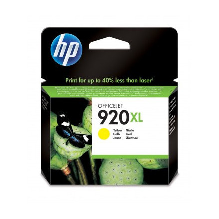 HP 920XL cartouche d'encre jaune grande capacité authentique