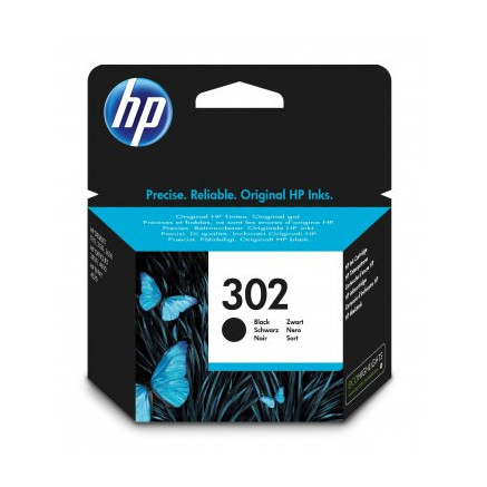 HP 302 Cartouche d’encre noire authentique
