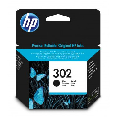 HP 302 Cartouche d’encre noire authentique
