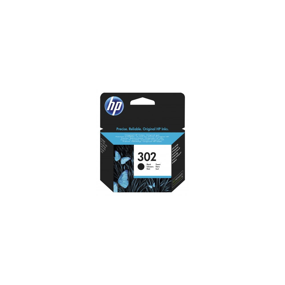 HP 302 Cartouche d’encre noire authentique