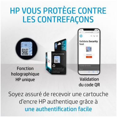 HP 933XL cartouche d'encre jaune grande capacité authentique