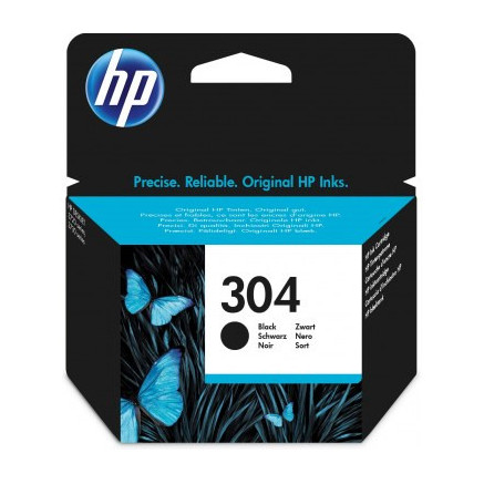 HP 304 Cartouche d’encre noire authentique