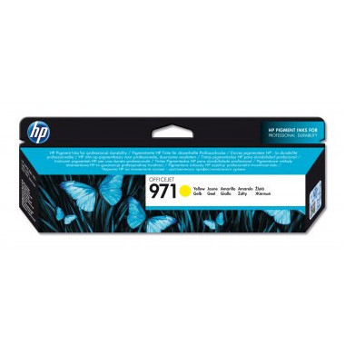HP 971 cartouche d'encre jaune authentique | ECP Grossiste informatique
