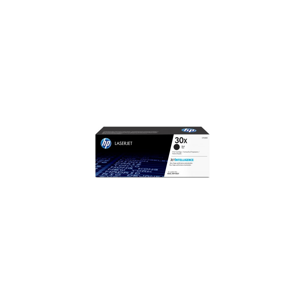 HP Cartouche de toner HP 30X LaserJet noir grande capacité originale HP Cartouche de toner HP 30X LaserJet noir grande capacité originale