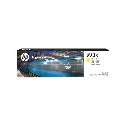 HP 973X cartouche PageWide Jaune grande capacité authentique
