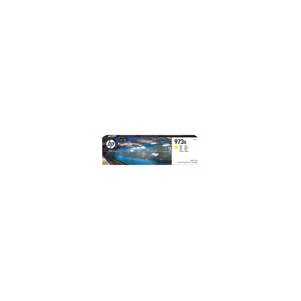 HP 973X cartouche PageWide Jaune grande capacité authentique HP 973X cartouche PageWide Jaune grande capacité authentique