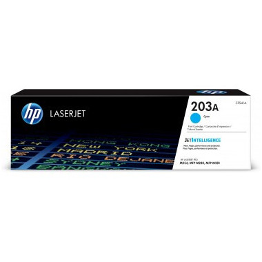 HP 203A cartouche de toner LaserJet cyan authentique