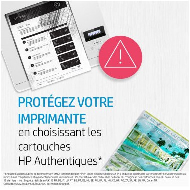 HP Cartouche de toner jaune authentique HP 203A pour LaserJet