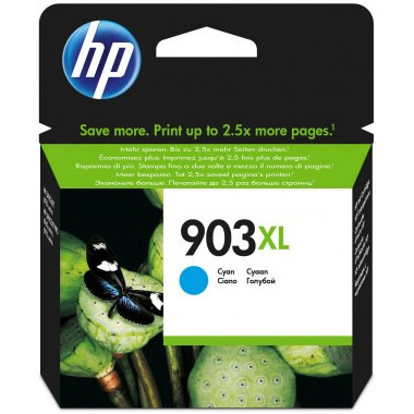 HP 903XL Cartouche d’encre cyan grande capacité authentique